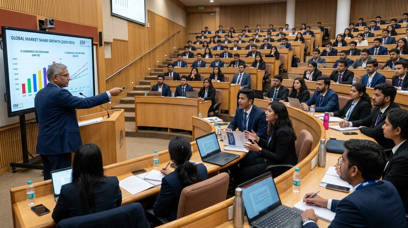 IIM MBA Case Study Amphitheater Lecture Hall